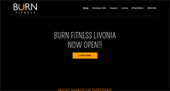 Desktop Screenshot of burnfitnessclub.com