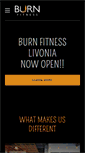 Mobile Screenshot of burnfitnessclub.com